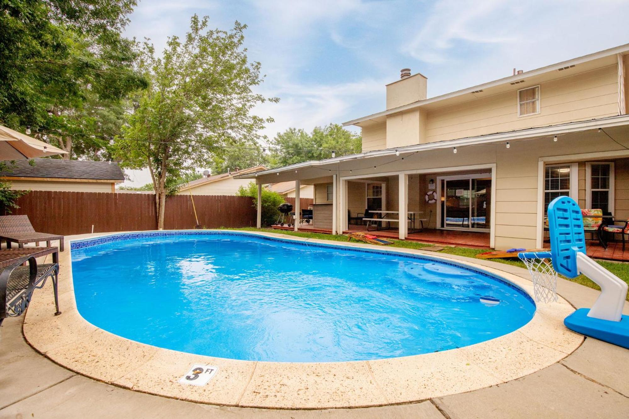 Spacious 4 Bedroom With Pool-Minutes To Seaworld And Lackland Afb San Antonio Esterno foto